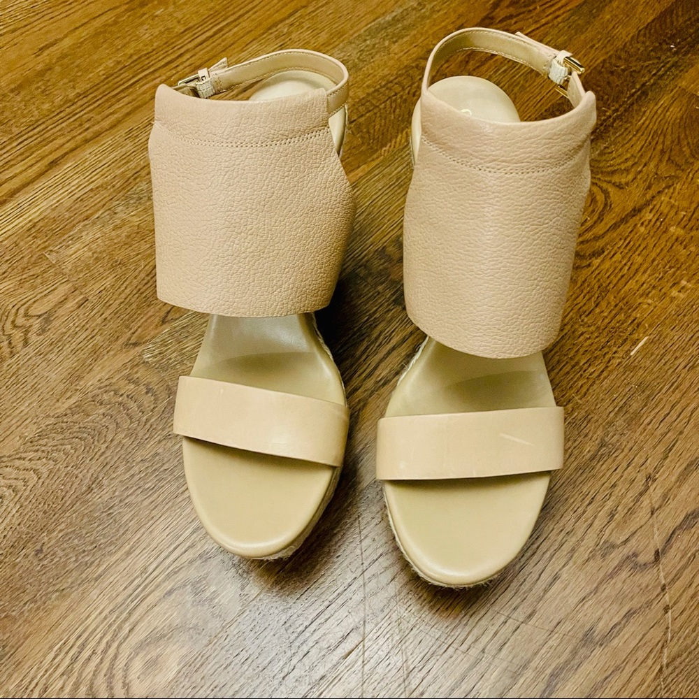 Cole Haan x Nike Air Cutout Espadrille Wedge Sandal - Picture 3 of 5